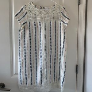 Xhiliration Dress with lace detailing, L